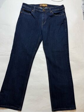 Seven7 Premium Jeans Mens Size 36x32 Blue Straight Leg  Lite Stretch